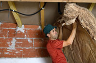 West Barnes tapered roof insulation